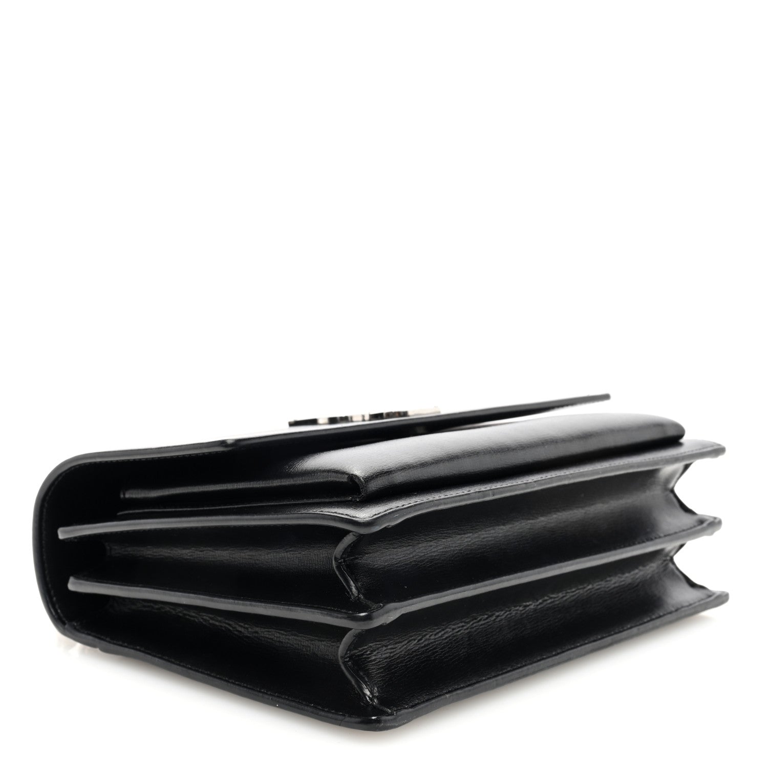 Saint Laurent Calfskin Medium Monogram Sunset Black 4 of 10