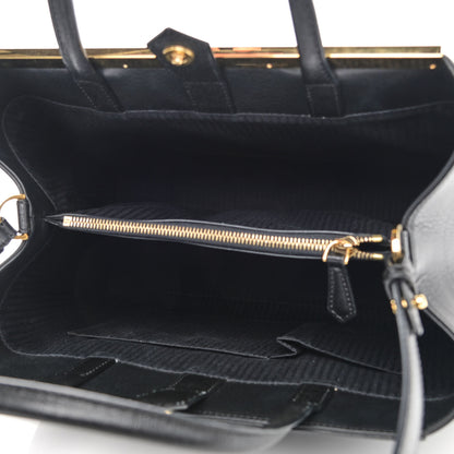 Fendi Vitello Elite Regular 2Jours Tote Black 5 of 9