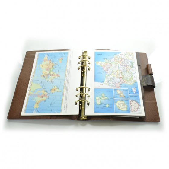 Monogram Large Ring Agenda w Inserts