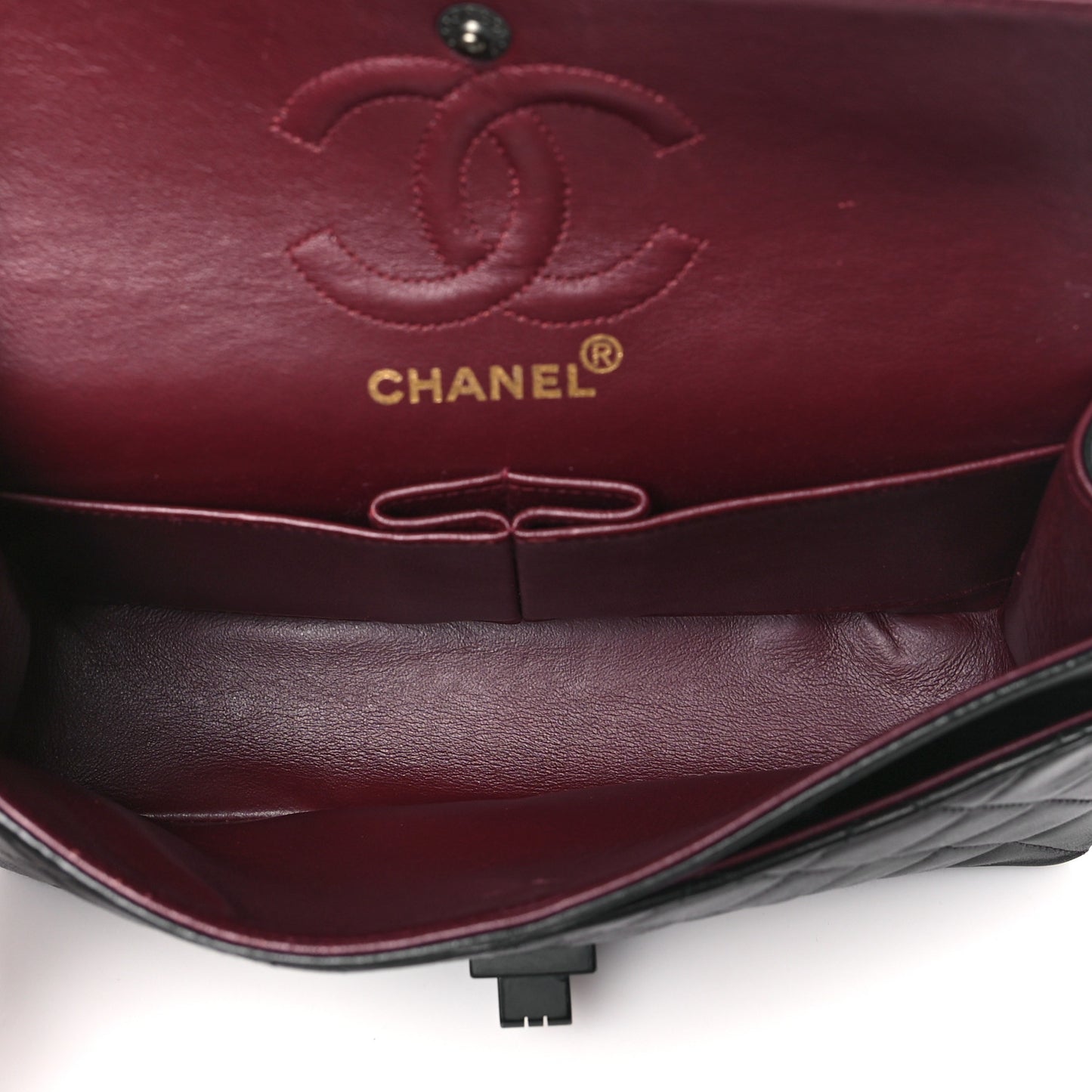 Lambskin Quilted 2.55 Reissue 225 Flap So Black
