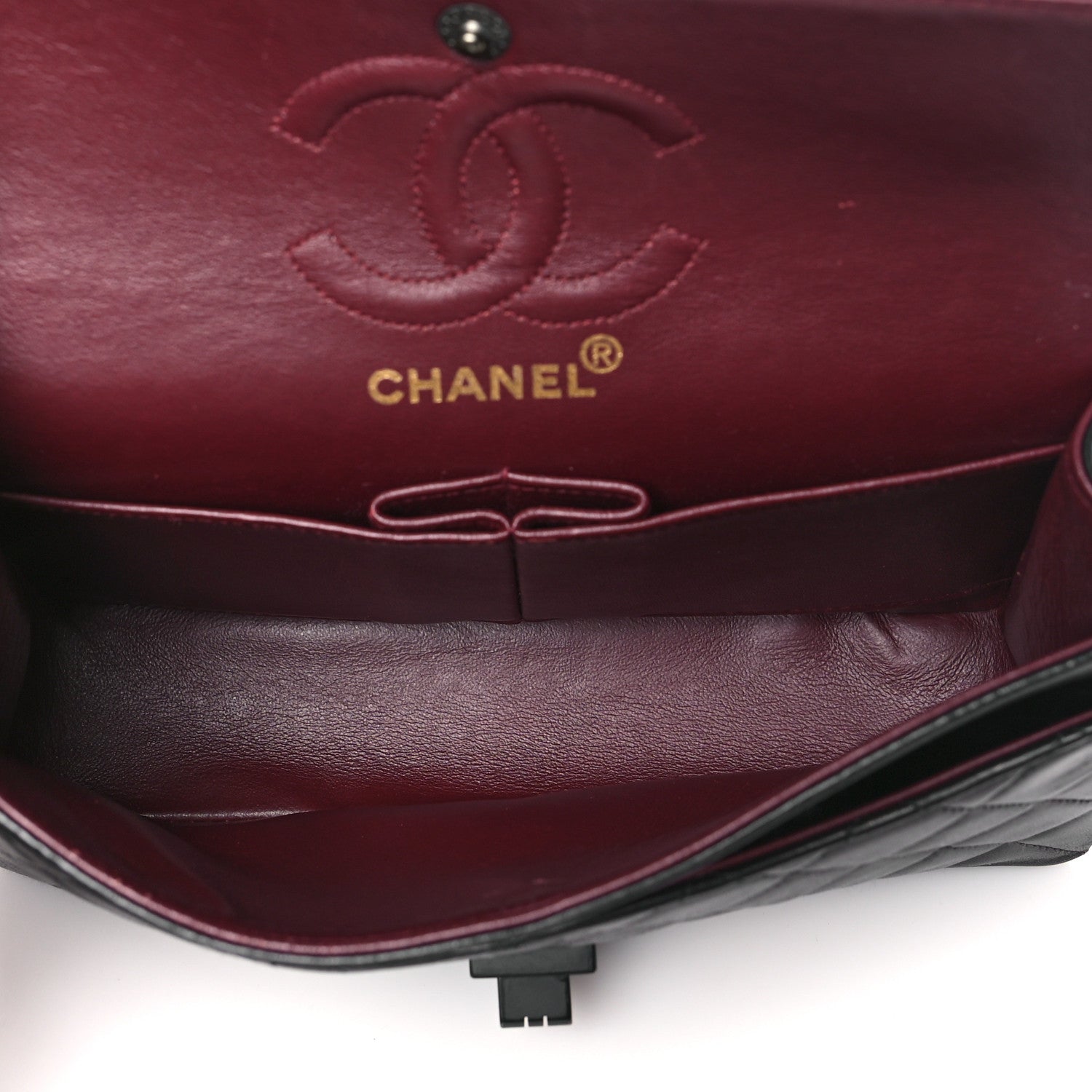Chanel Lambskin Quilted 2.55 Reissue 225 Flap So Black 5 of 10