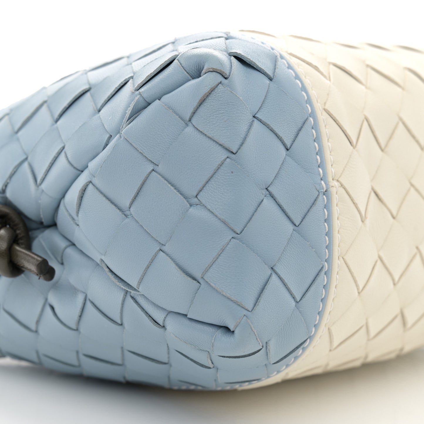 Nappa Intrecciato Small Loop Camera Bag Sea Salt Ice Kaki