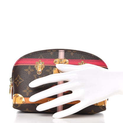 Louis Vuitton Monogram Summer Trunks Cosmetic Pouch PM 2 of 8
