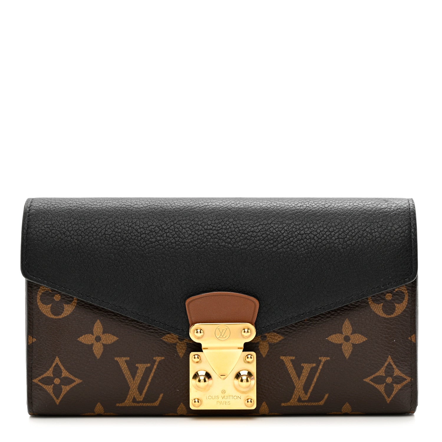 Louis Vuitton Monogram Pallas Wallet Black 1 of 7