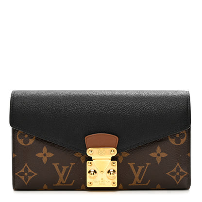 Louis Vuitton Monogram Pallas Wallet Black 1 of 7