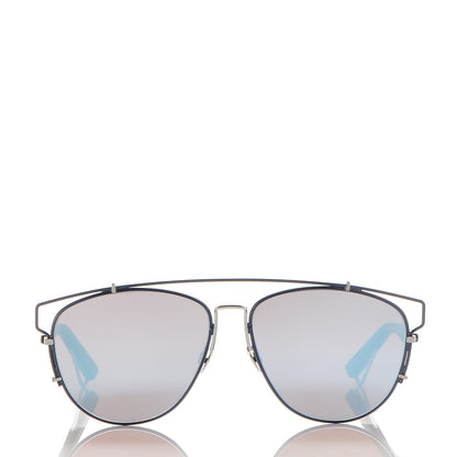 Christian Dior Technologic Sunglasses Blue Matte Black 2 of 9