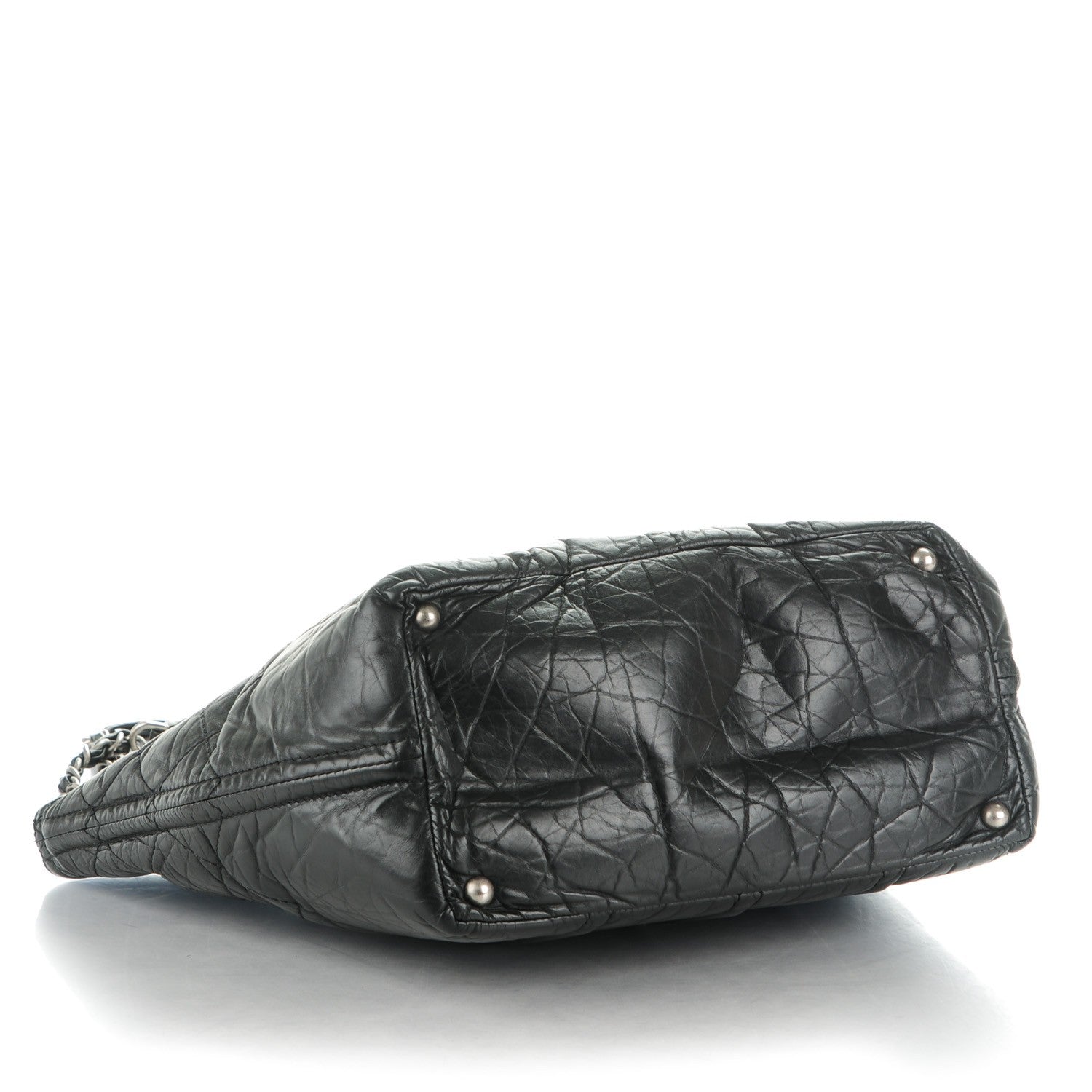 Chanel Calfskin Small Shopping In Moscow Tote Black 4 of 7
