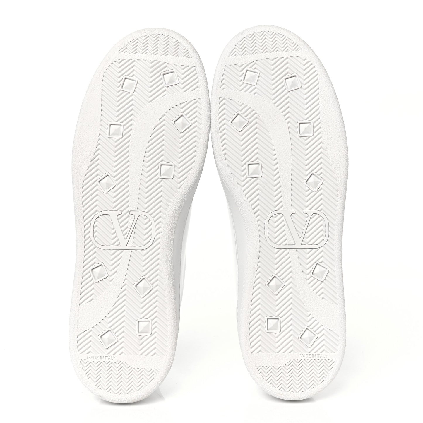 Calfskin Womens Vlogo Sneakers 39 White