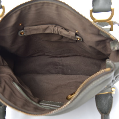 Chloe Calfskin Medium Marcie Satchel Baobab Green 5 of 13