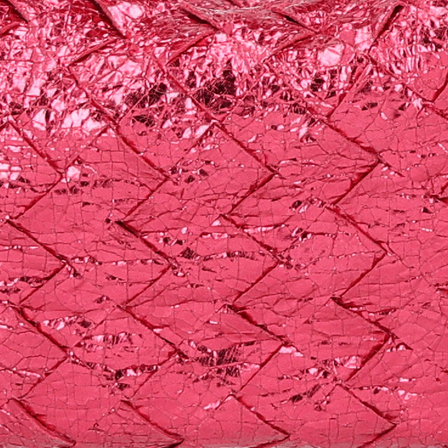 Metallic Nappa Intrecciato Mini Jodie Lollipop