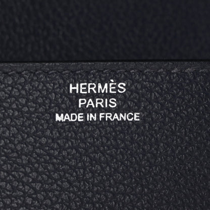 Hermes Evercolor Roulis Slim Wallet Bleu Nuit 7 of 12