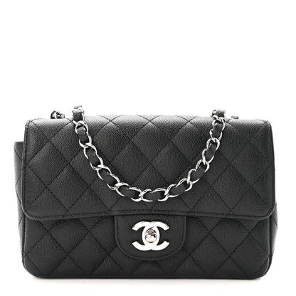 Chanel Caviar Quilted Mini Rectangular Flap Black 1 of 10