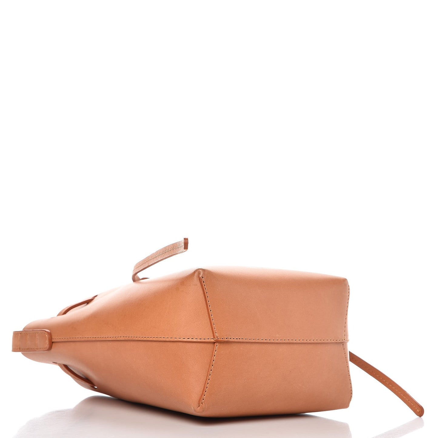 Calfskin Mini Mini Bucket Bag Cammello Rosa