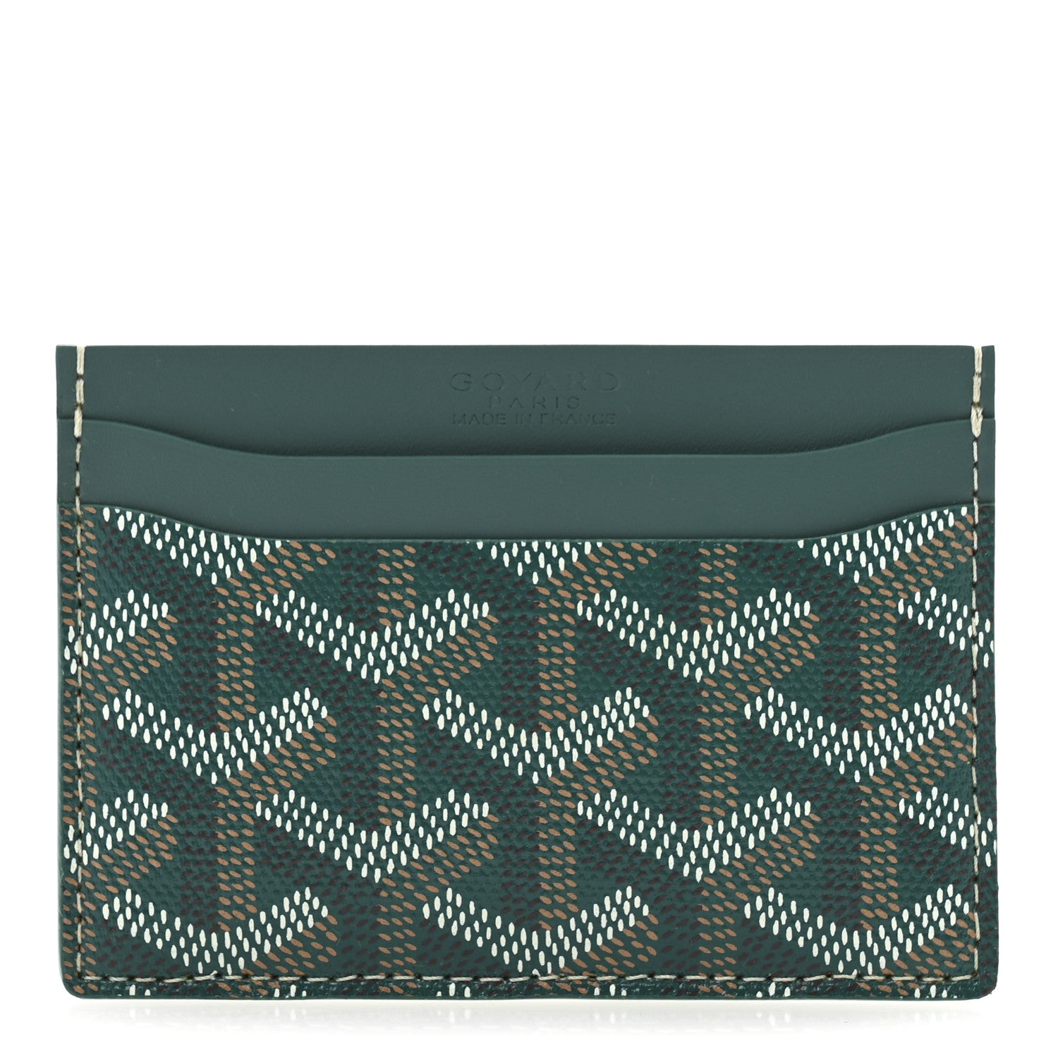 Goyard Goyardine Saint Sulpice Card Holder Green 1 of 8