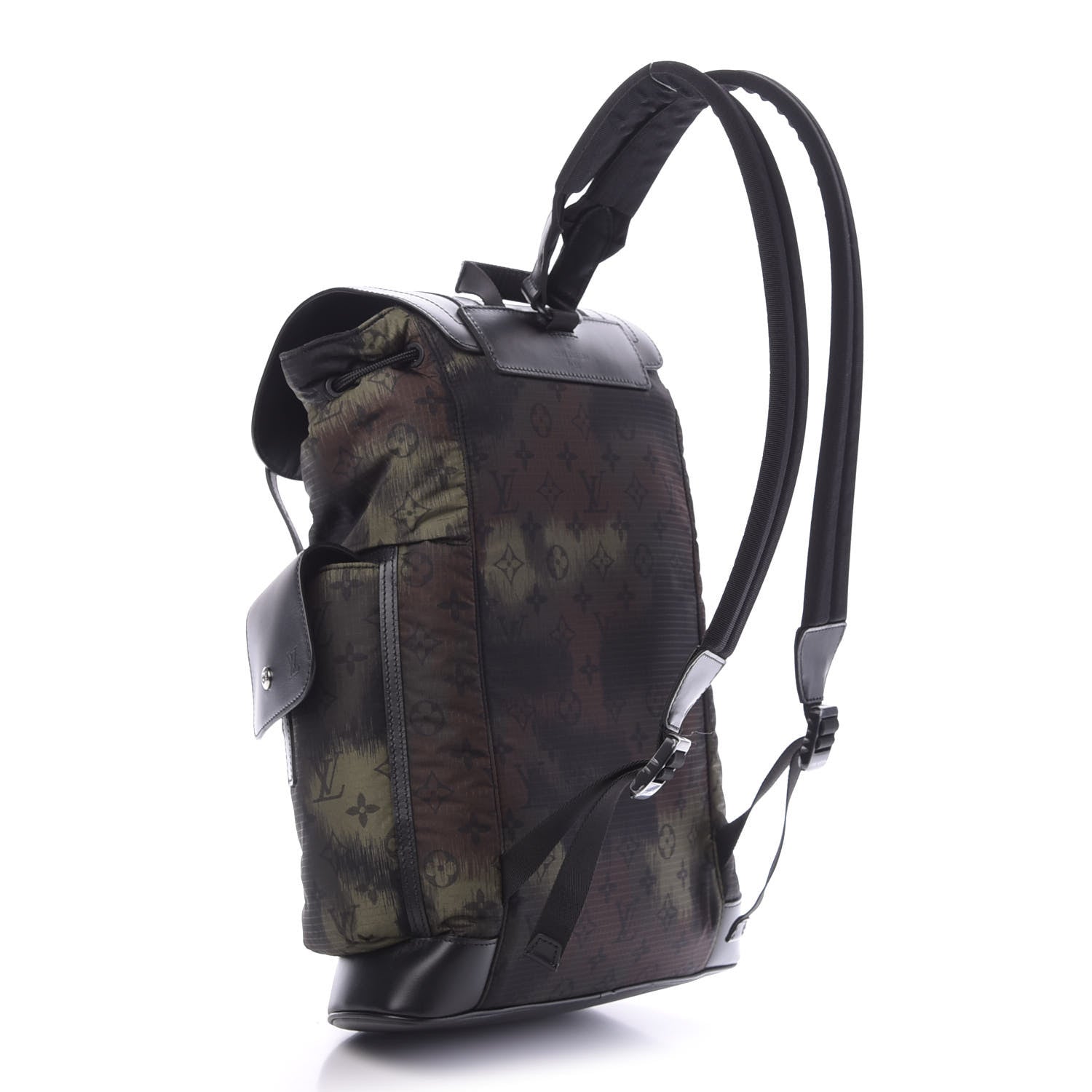Louis Vuitton Nylon Monogram Camouflage Christopher PM Backpack 2 of 8