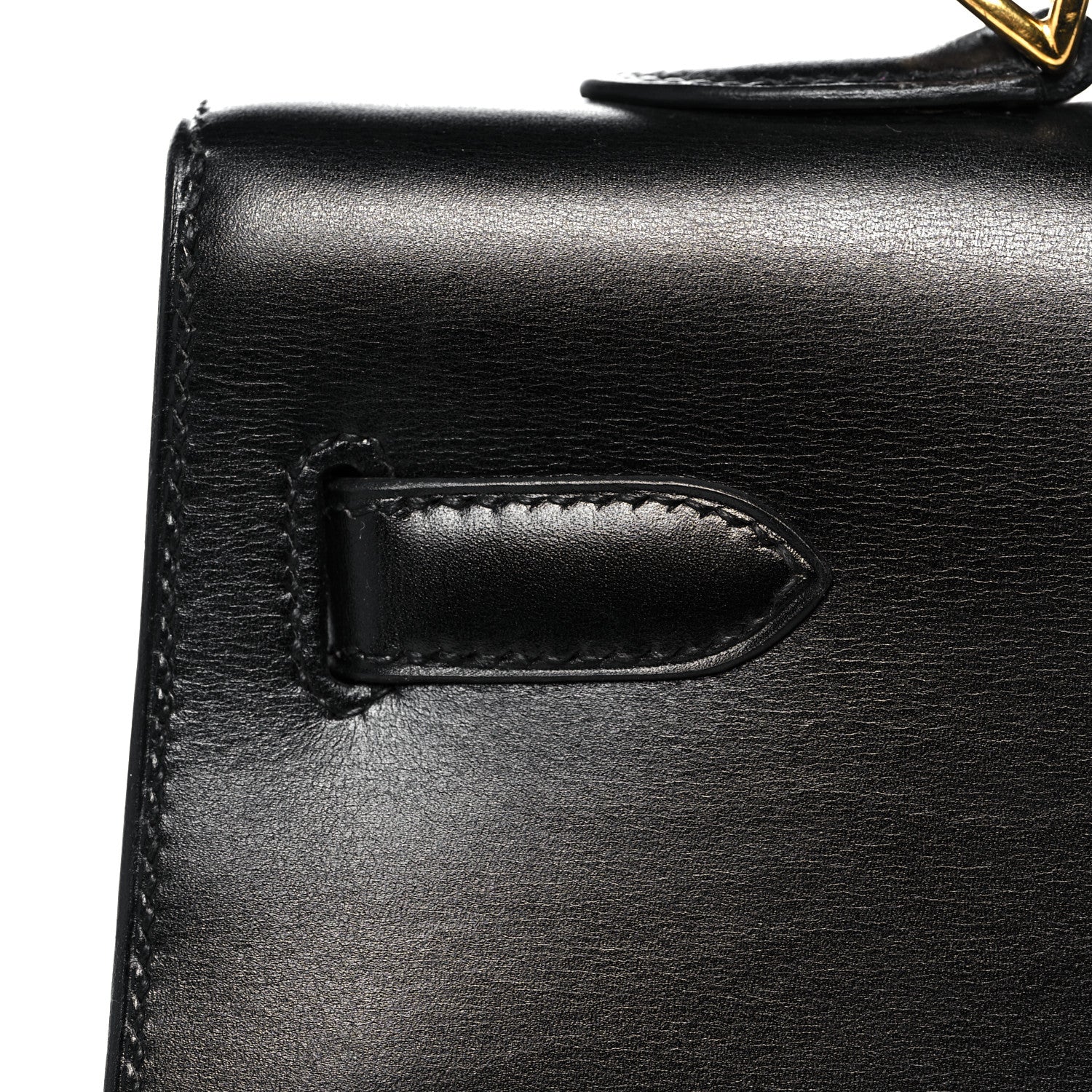 Hermes Box Kelly Sellier 35 Black 11 of 46