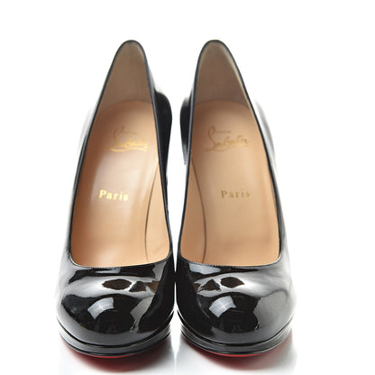 Christian Louboutin Patent New Simple 120 Pumps 39 Black 2 of 8