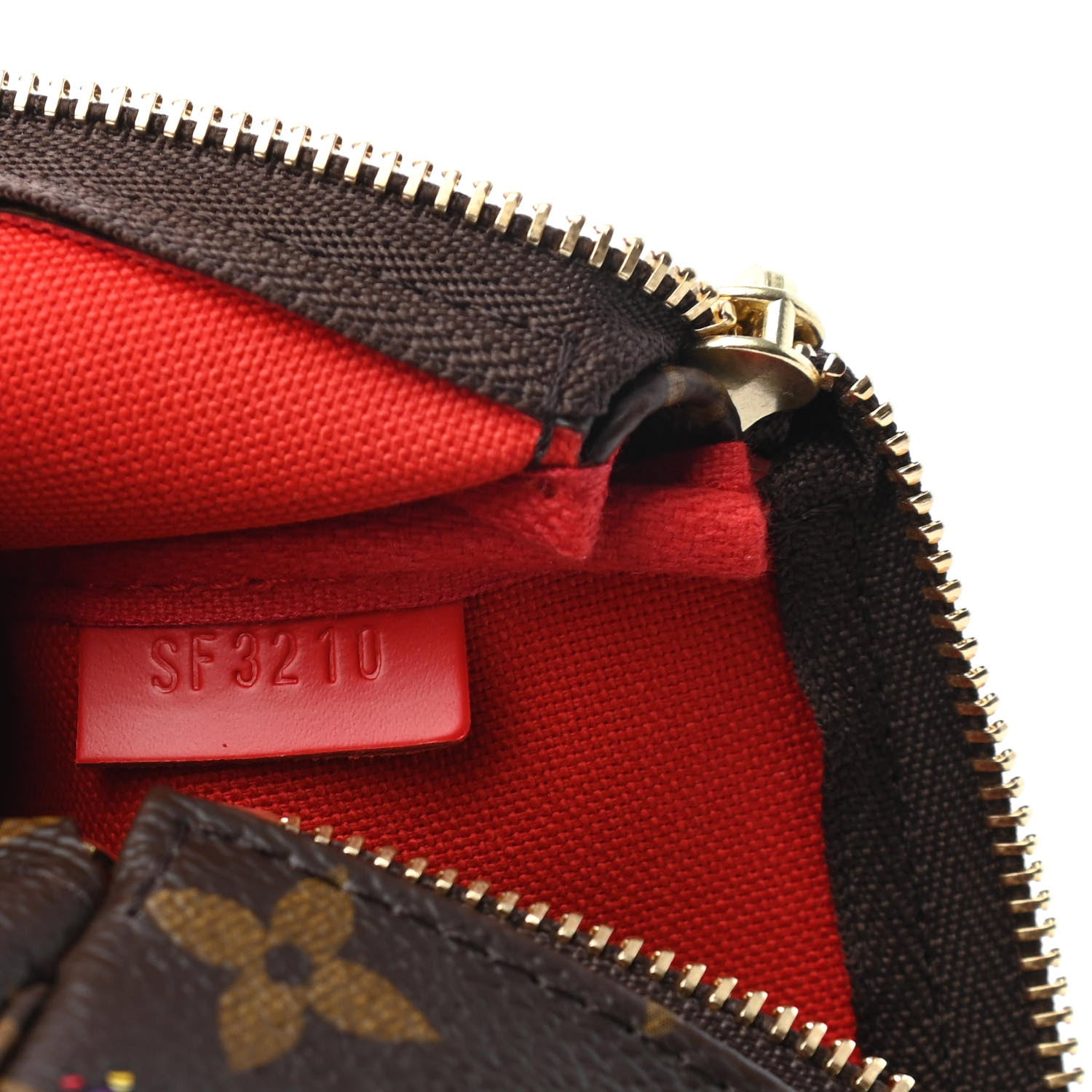 Louis Vuitton Monogram 2020 Christmas Animation Bumper Cars Mini Pochette Accessories Coquelicot 7 of 8