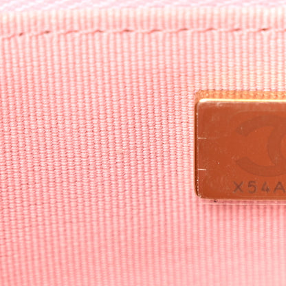 Chanel Caviar Quilted Wallet on Chain WOC Light Pink 7 of 12