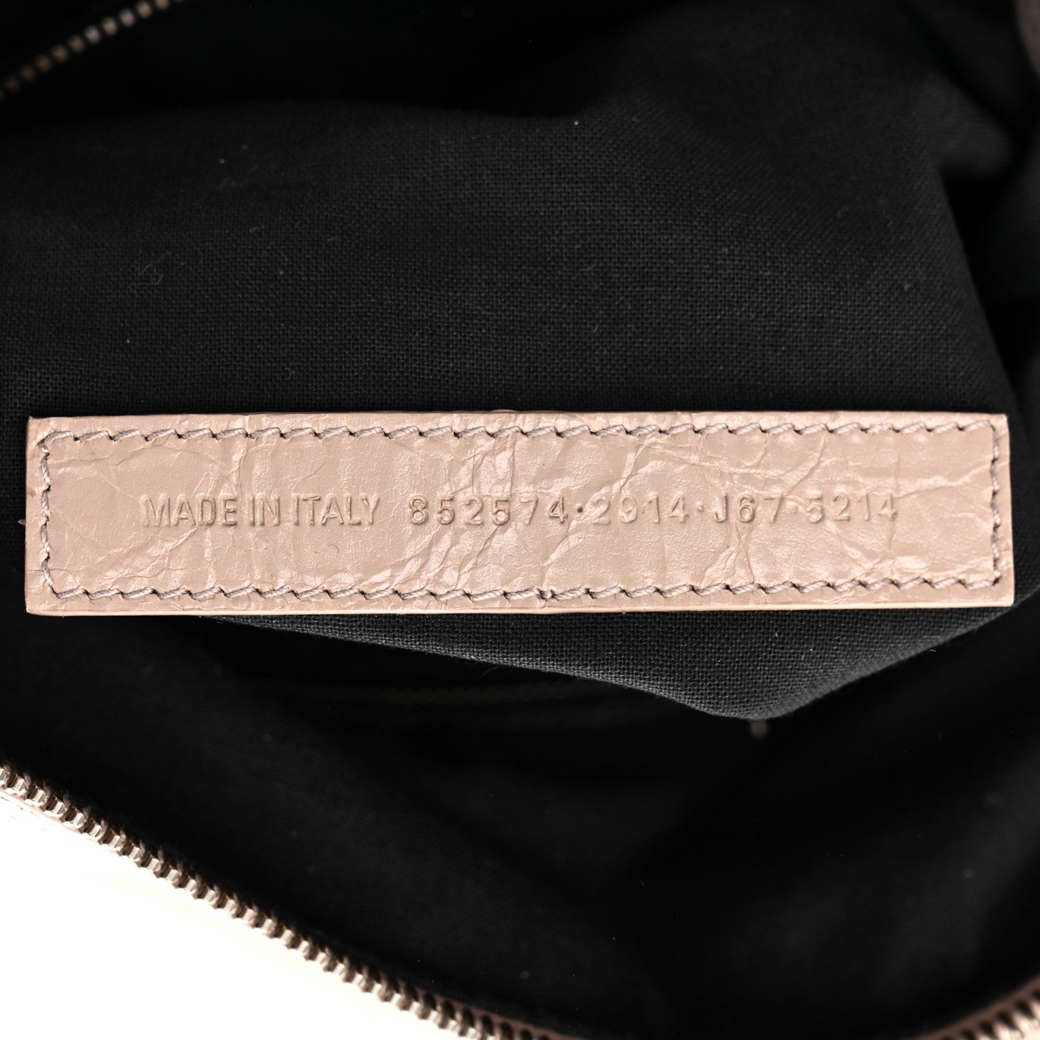 Balenciaga Arena Lambskin Classic Hardware Medium Le City Hobo Bag Sesame 7 of 10