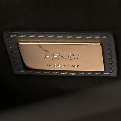 Fendi Vitello Seta Plexiglass Tortoise Medium Peekaboo Iconic Satchel Tortora 7 of 10