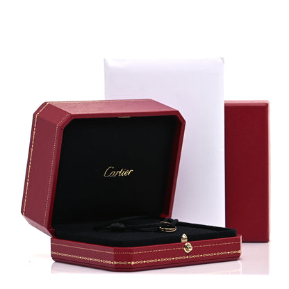 Cartier 18K Pink Yellow White Gold Trinity Adjustable Cord Bracelet Black 7 of 7
