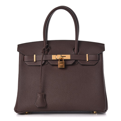 Hermes Togo Birkin 30 Chocolate 1 of 11