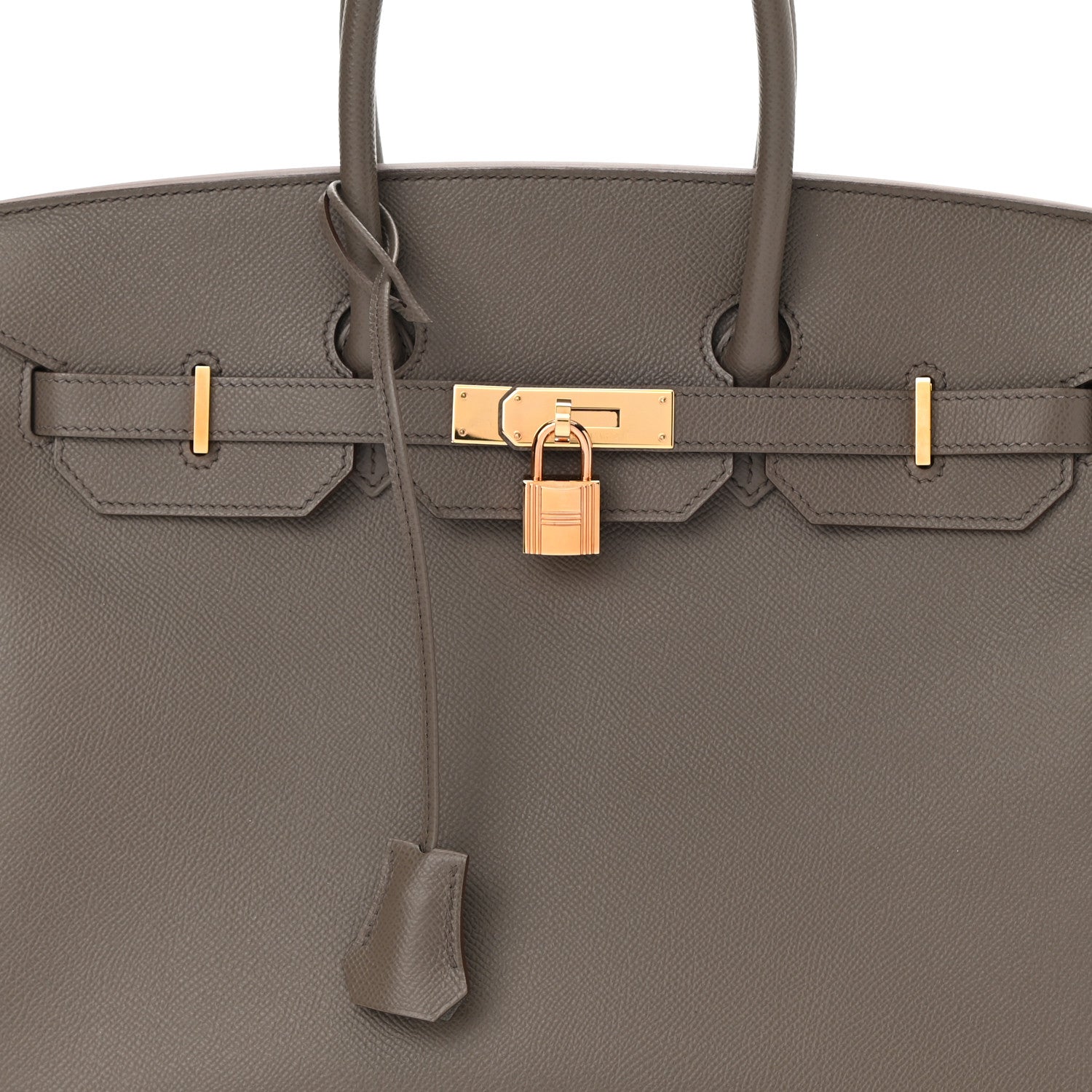 Hermes Epsom Birkin 35 Etain 8 of 11
