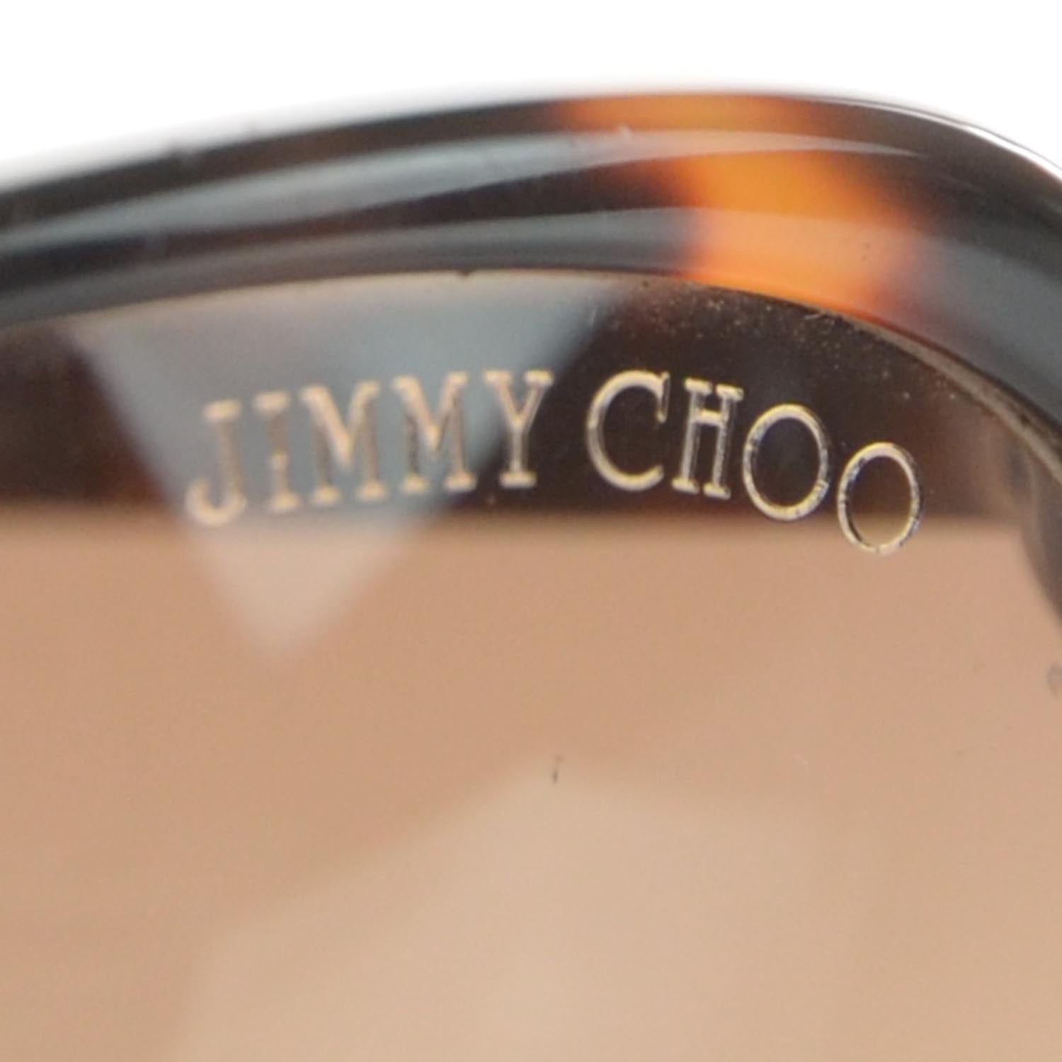 Jimmy Choo Tortoise Alison Sunglasses 6 of 7