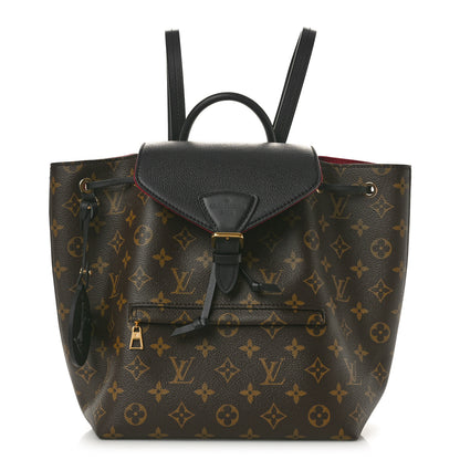 Louis Vuitton Monogram Montsouris PM Black 1 of 9