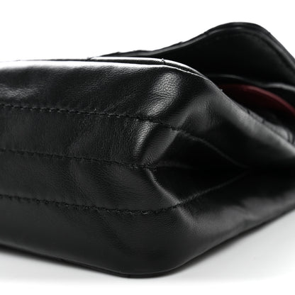 Chanel Lambskin Quilted Crush 2.55 Reissue 225 Flap Black 10 of 14