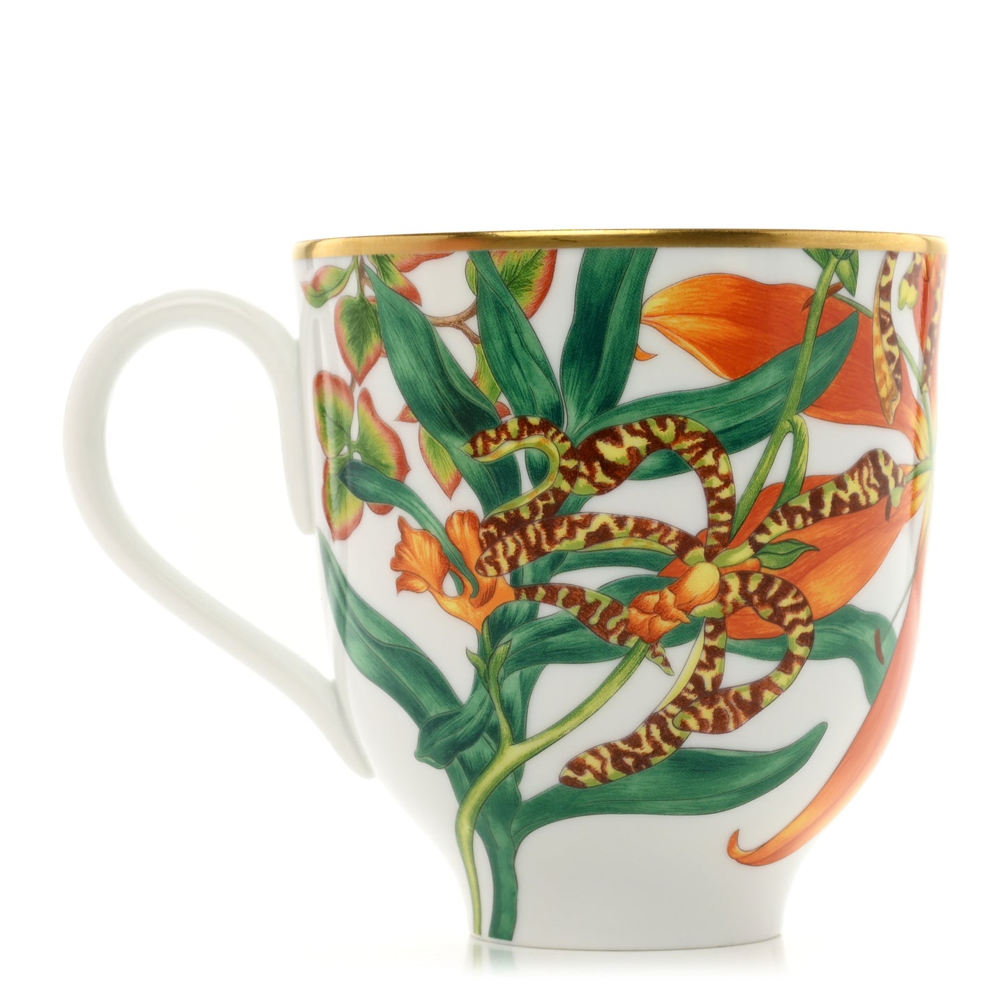 Limoges Porcelain Passifolia Mug