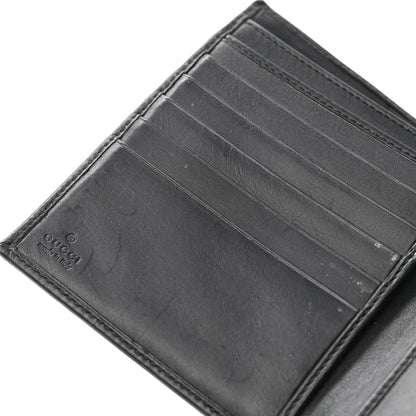 Gucci Monogram Flap Wallet Black 13 of 14