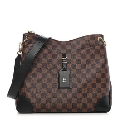 Louis Vuitton Damier Ebene Odeon MM Black 1 of 7
