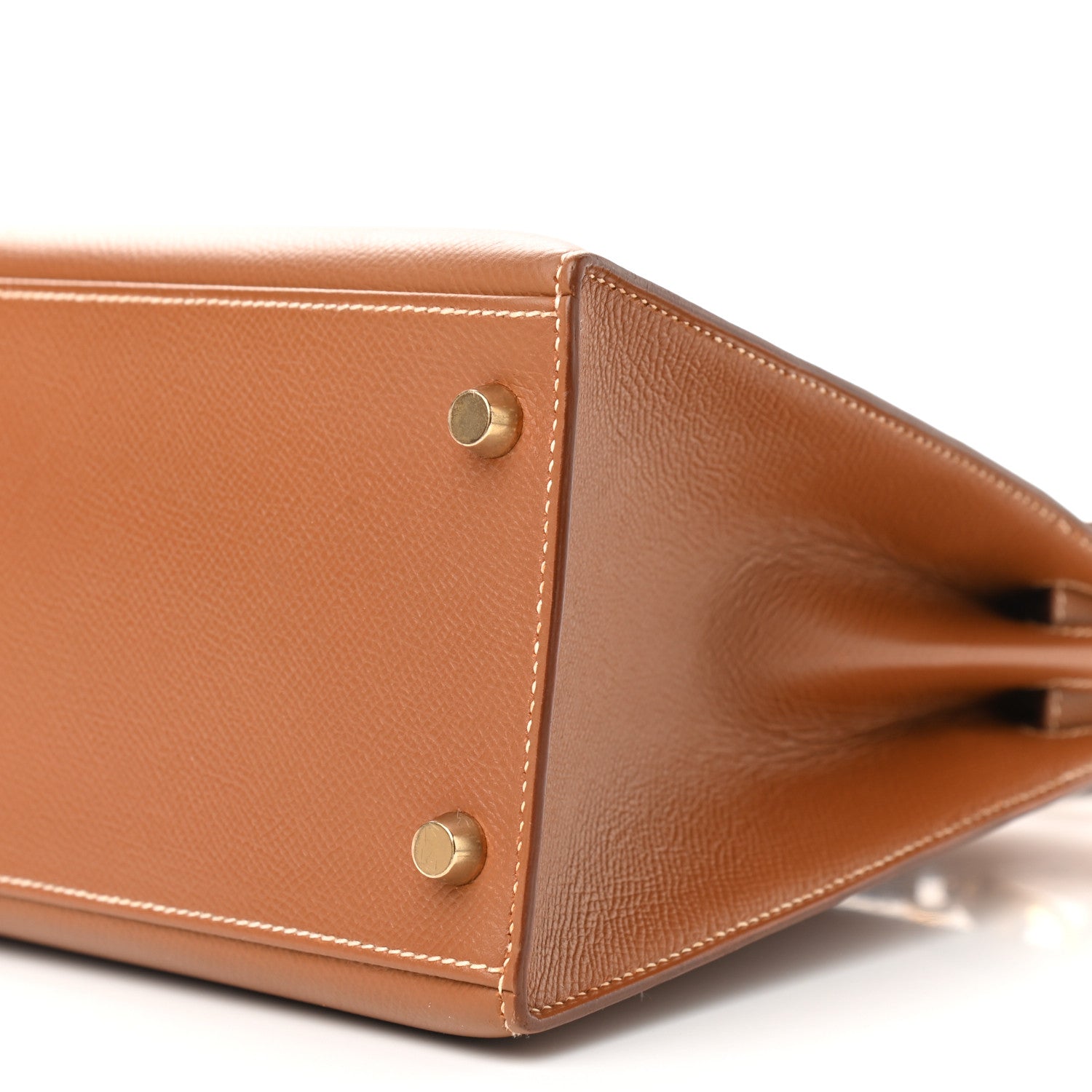 Hermes Courchevel Kelly Sellier 28 Gold 20 of 20