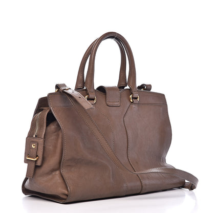 Saint Laurent Sheepskin Small Cabas ChYc Brown 3 of 17