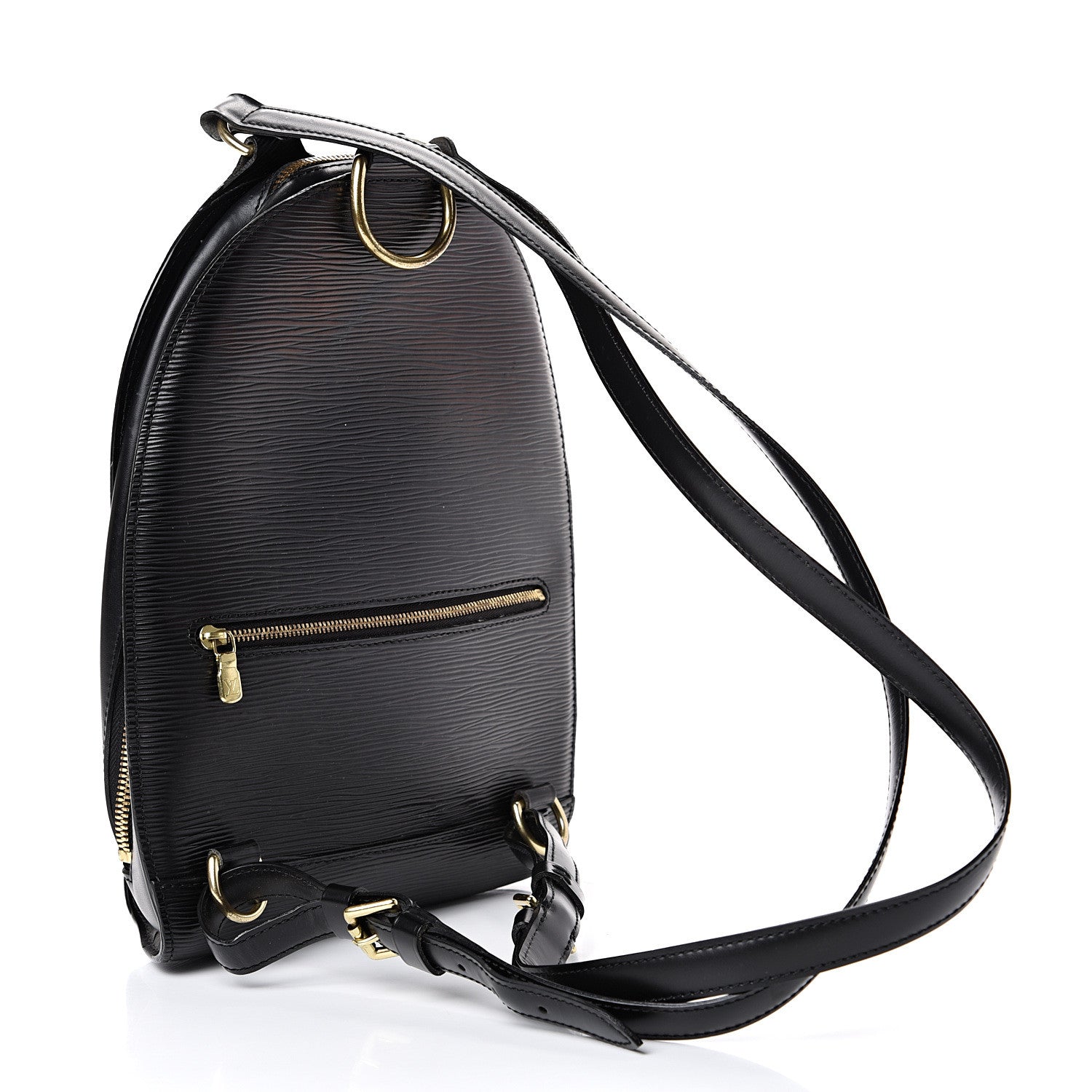 Louis Vuitton Epi Mabillon Backpack Black 2 of 17
