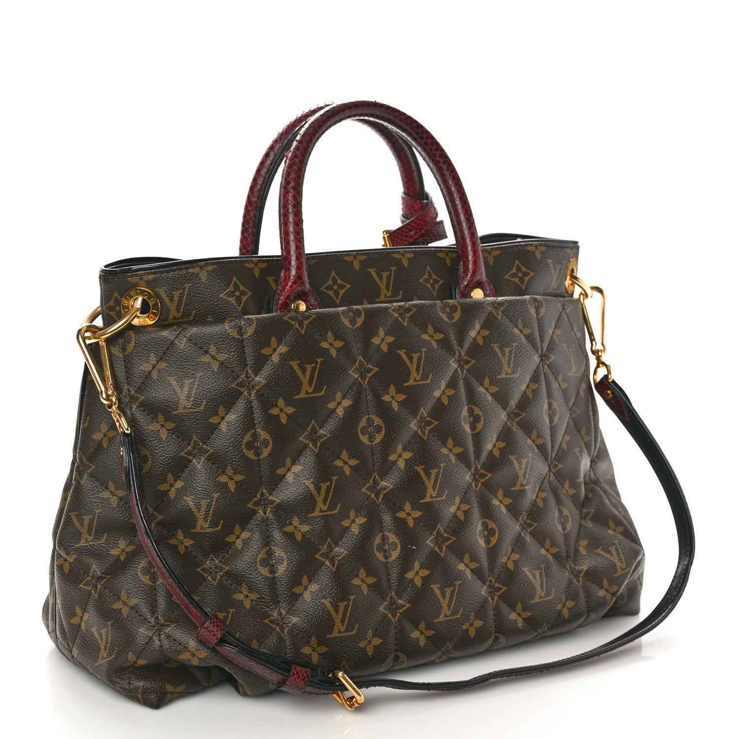 Louis Vuitton Monogram Etoile Exotique GM Bordeaux 3 of 12