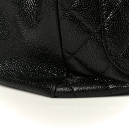 Chanel Caviar Quilted Grand Shopping Tote GST Black 10 of 12
