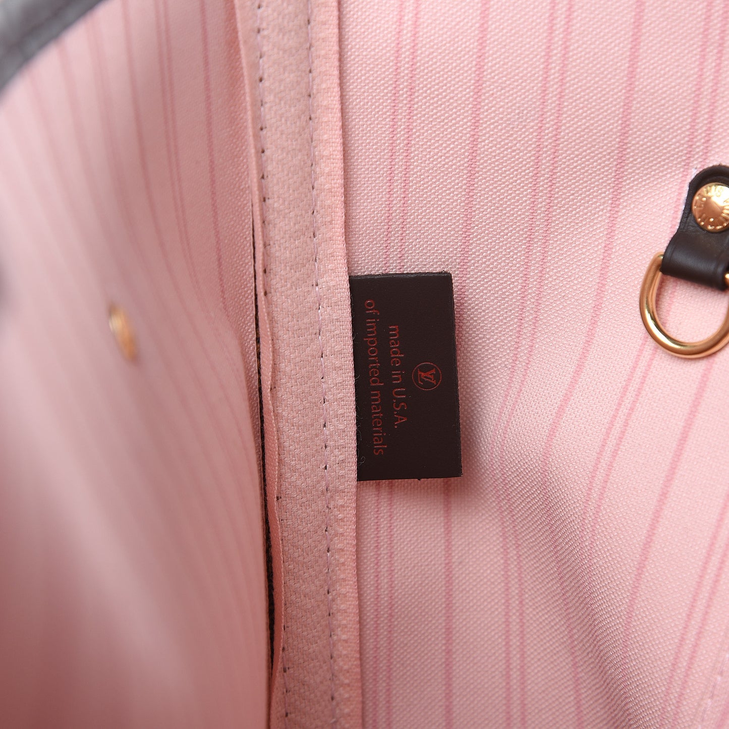 Damier Ebene Neo Neverfull MM Rose Ballerine