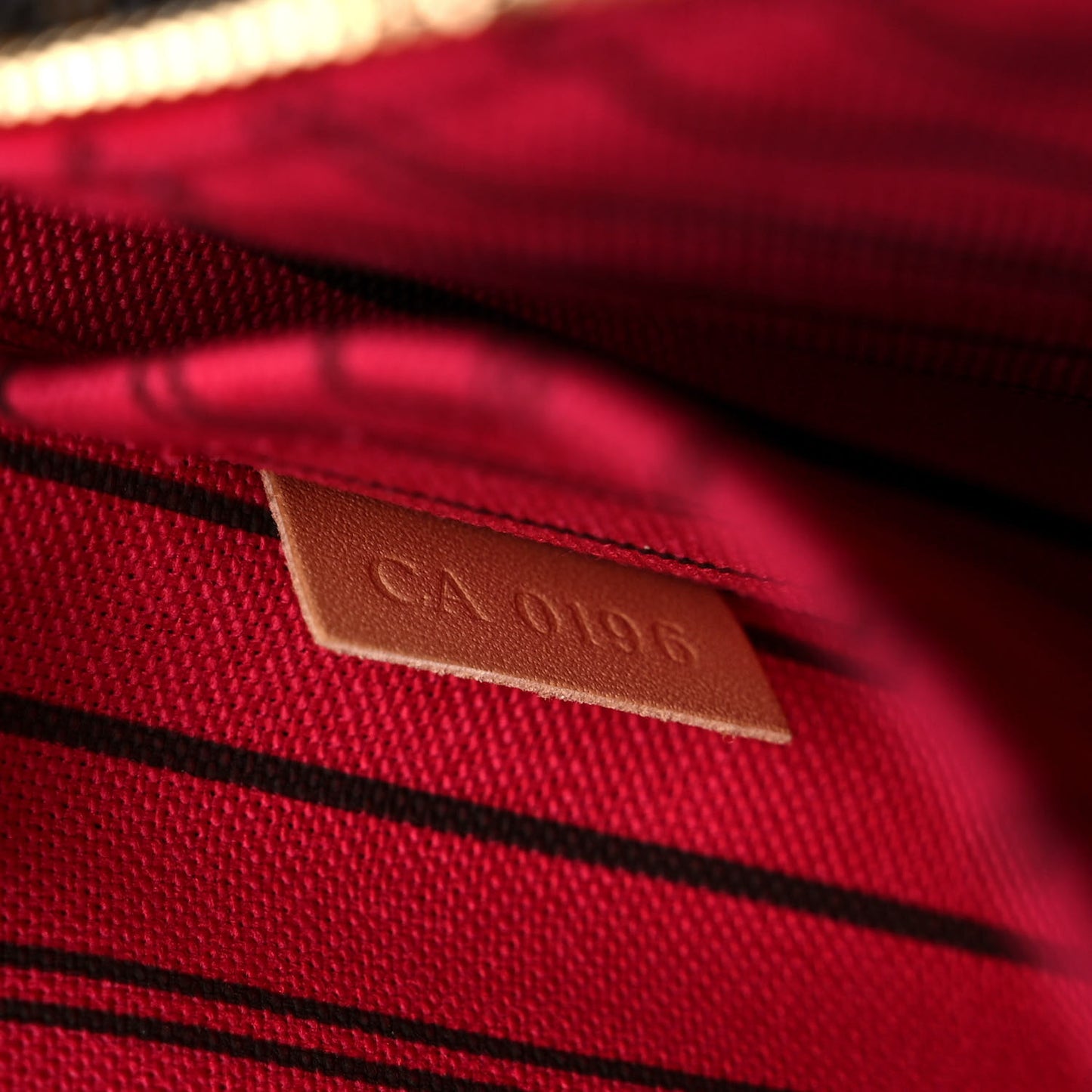 Monogram Bay Neverfull MM Rose Ballerine Poppy