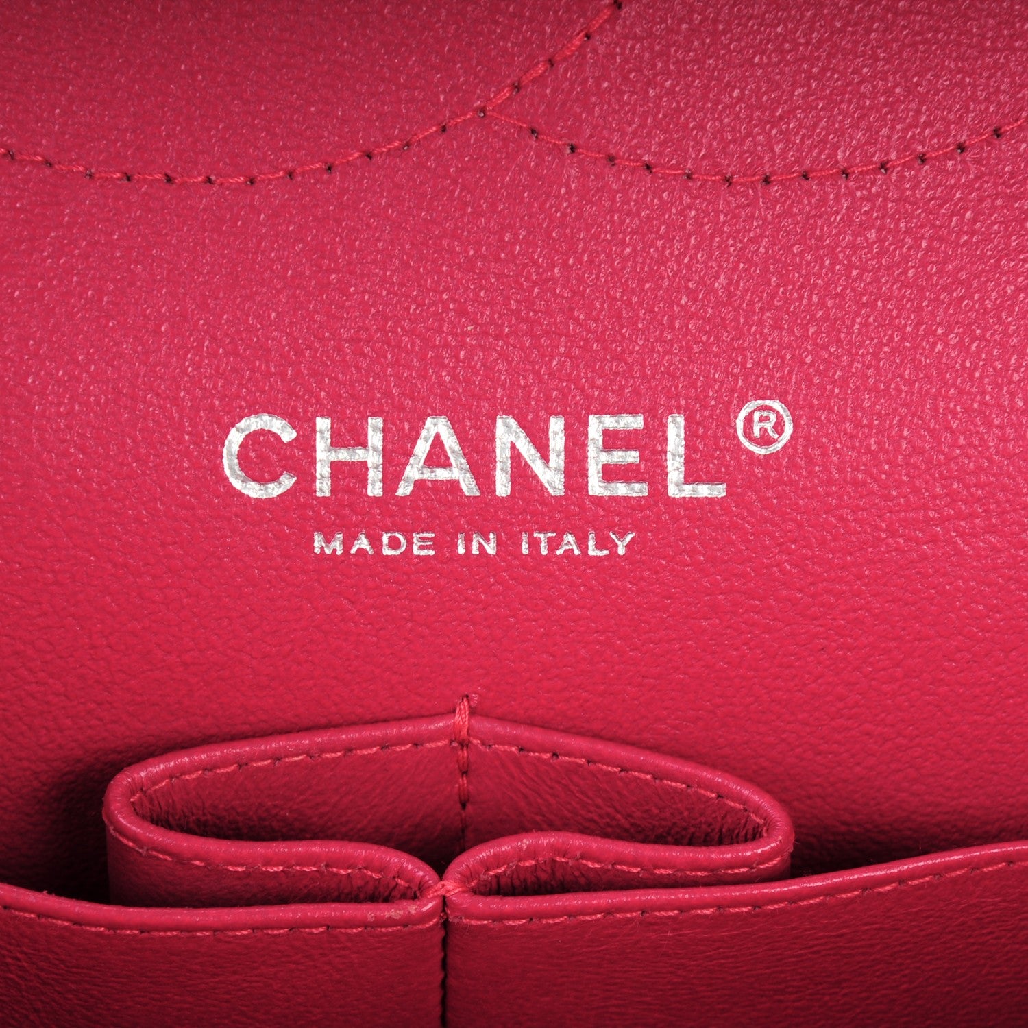 Chanel Patent Calfskin Quilted Jumbo Double Flap Fuchsia 7 of 8