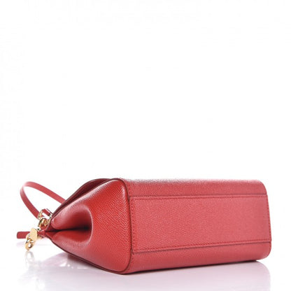 Dolce & Gabbana Dauphine Small Miss Sicily Satchel Dark Red 4 of 8