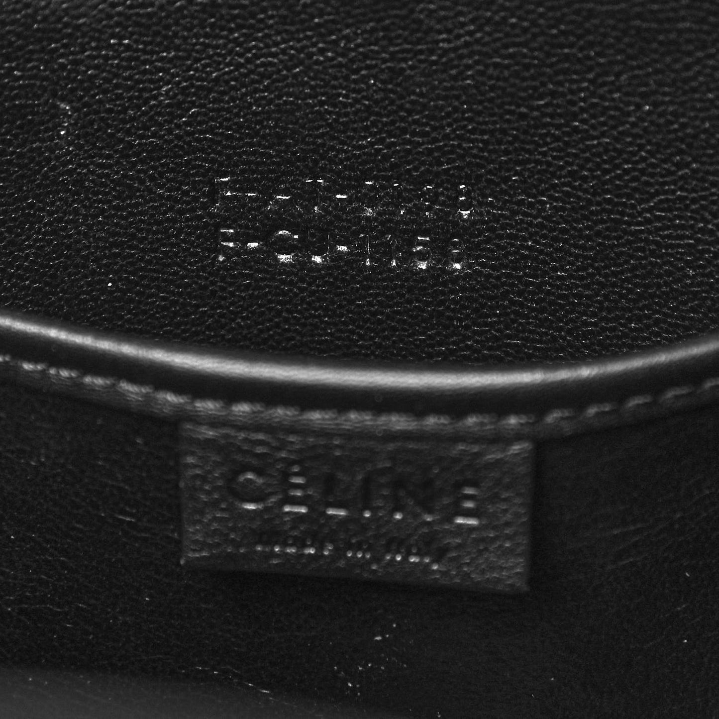 Smooth Calfskin Nano Luggage Black