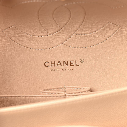 Chanel Caviar Quilted Jumbo Double Flap Beige Clair 9 of 11