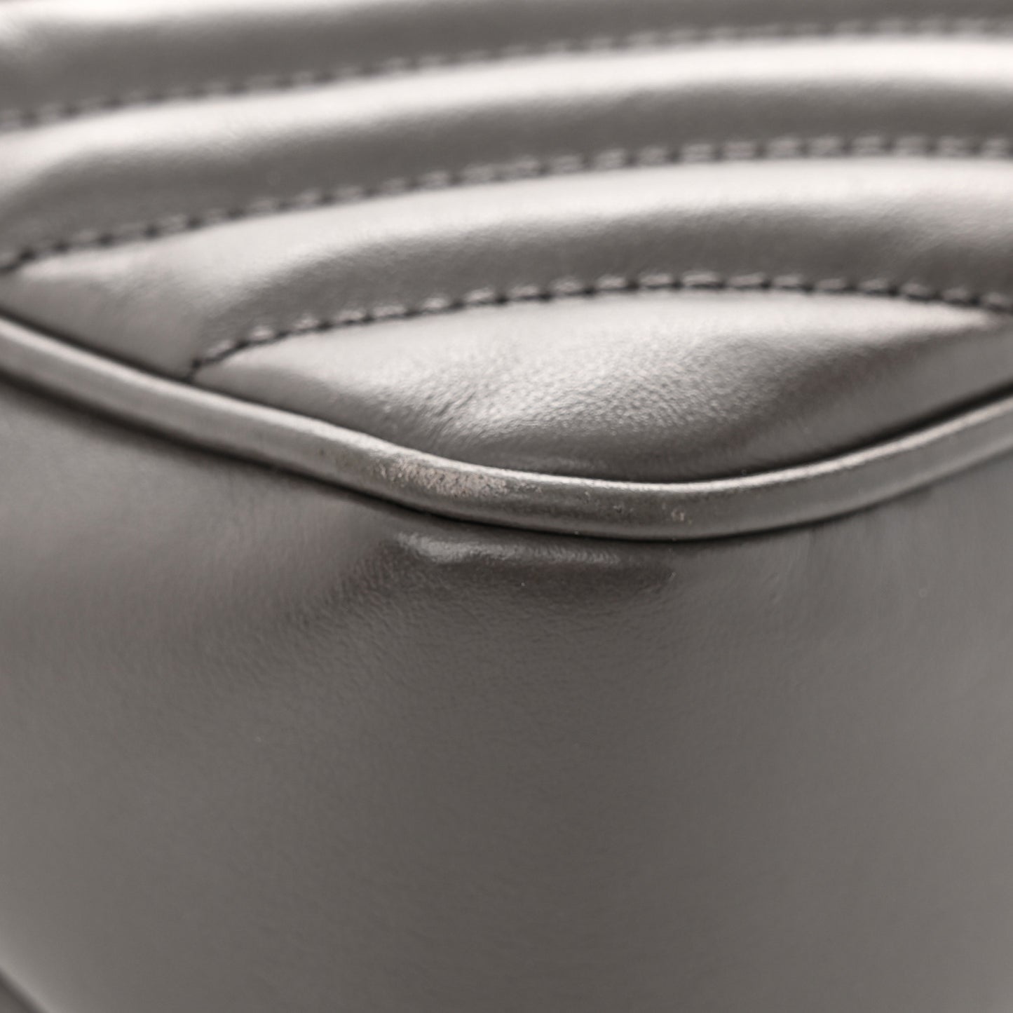 Calfskin Matelasse Monogram Lou Camera Bag Storm