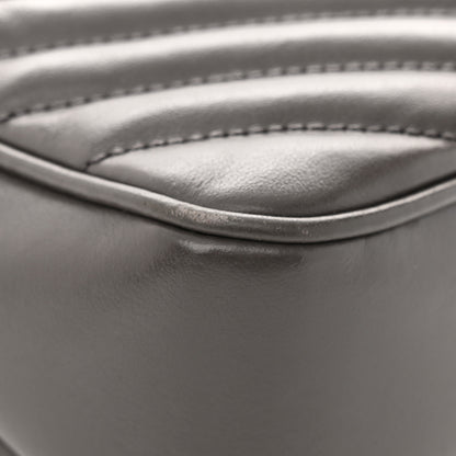 Saint Laurent Calfskin Matelasse Monogram Lou Camera Bag Storm 11 of 17