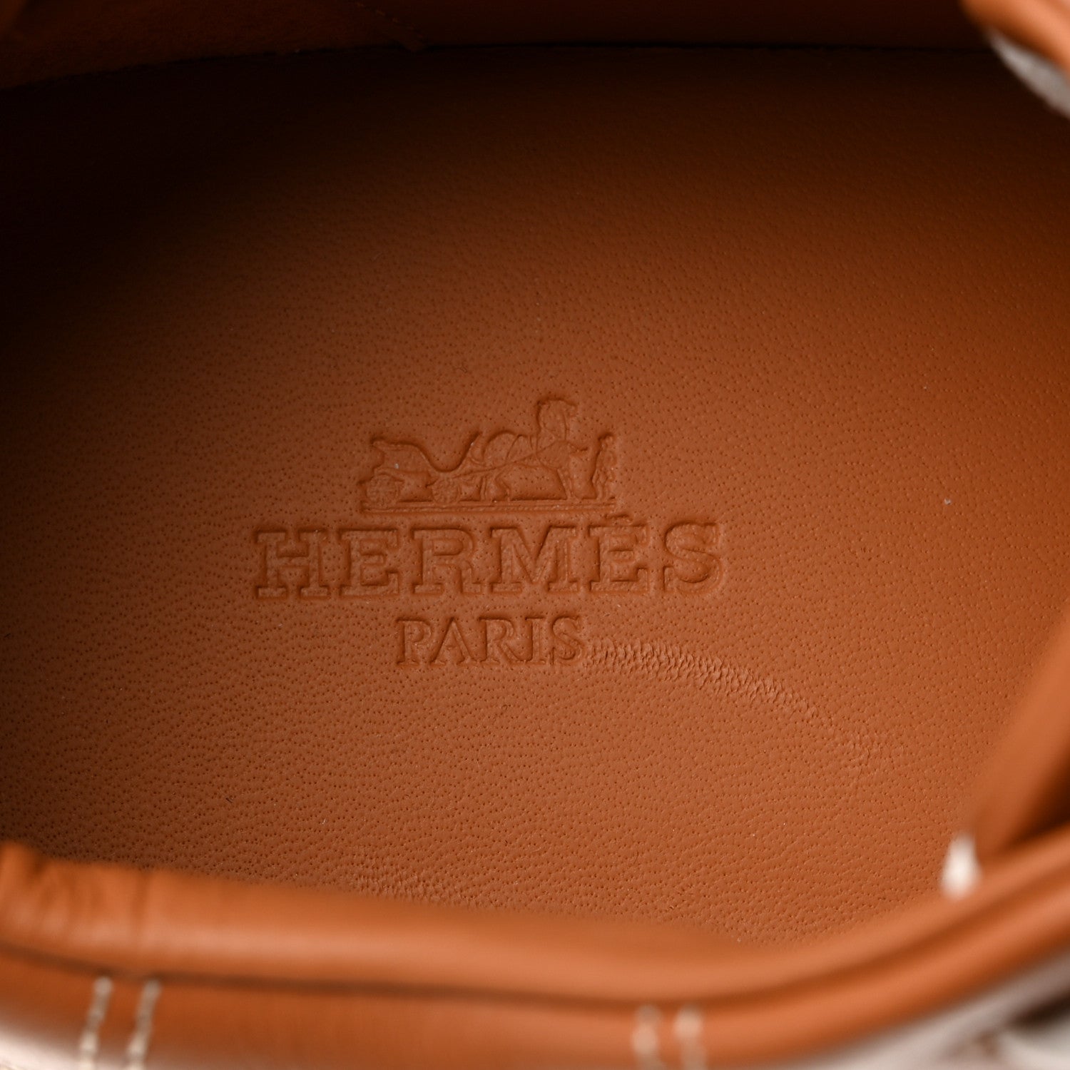 Hermes Calfskin Suede Goatskin Envol Sneakers 38 Naturel 7 of 7