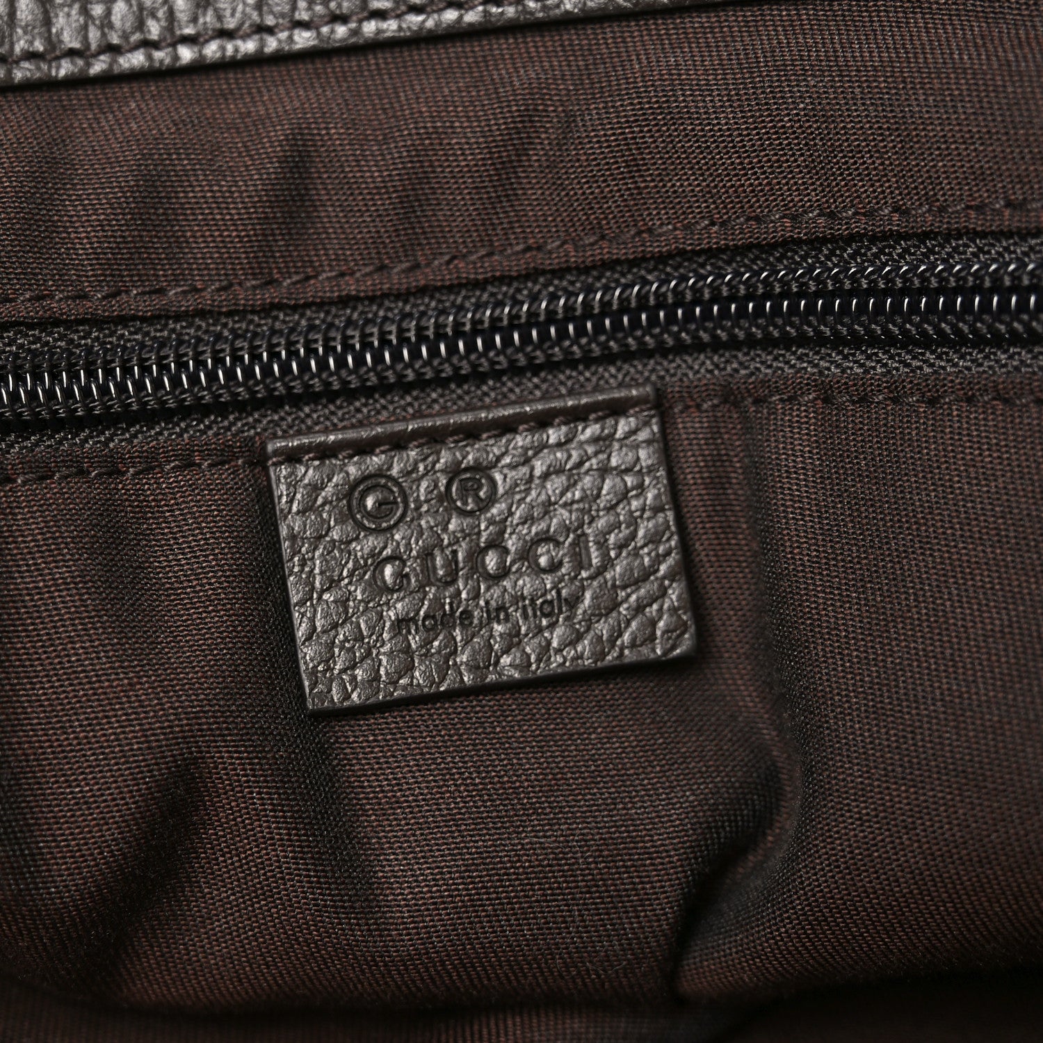 Gucci GG Monogram Large Joy Tote Bag Dark Brown 6 of 10