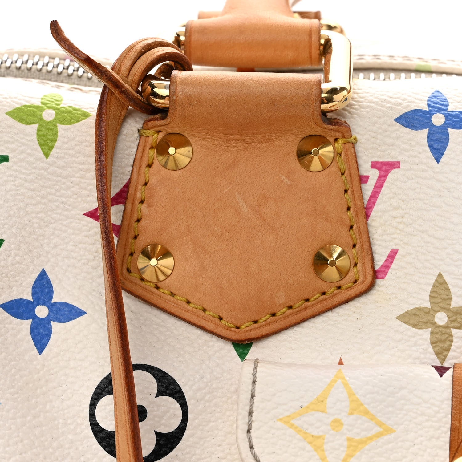 Louis Vuitton Monogram Multicolor Speedy 30 White 11 of 15